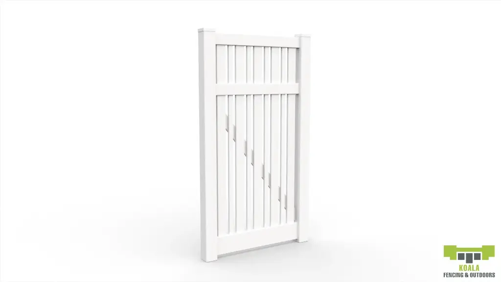 PVC Swing Gate - S02 (Semi Privacy)