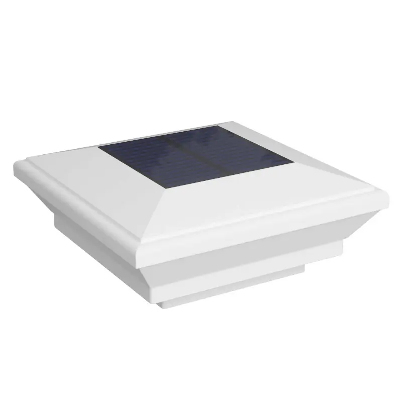 PVC Post Cap - Solar (Lights up at night)