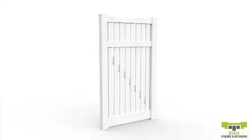 PVC Swing Gate - S01 (Semi Privacy)