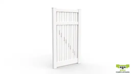 PVC Swing Gate - S02 (Semi Privacy)