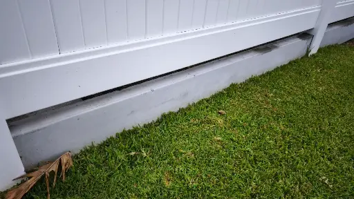 Under Fence Concrete Sleeper