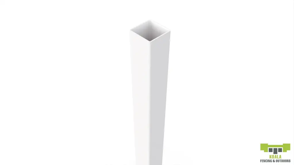 PVC Post - 102x102mm Blank (for Series C/D/E Panels)